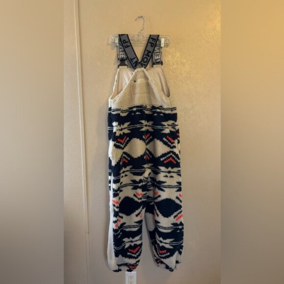 NWOT Free People Movement Hit The Slopes Salopette snow bib sz XL - Picture 2 of 7